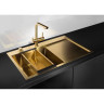 Мойка OMOIKIRI AKISAME 65-LG-L нерж.сталь/светлое золото