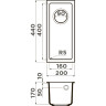 Мойка OMOIKIRI BOSEN 20-U-GR Tetogranit/leningrad grey
