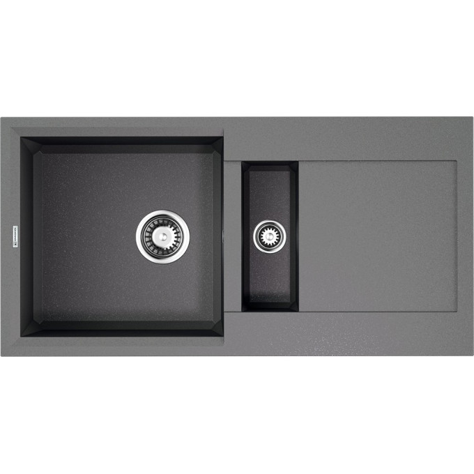 Мойка OMOIKIRI SAKAIME 86-2-GR Tetogranit/leningrad grey