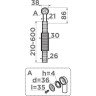 Перелив круглый OMOIKIRI OV-1-R-AB022