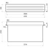 Держатель с двумя досками OMOIKIRI FP-05-GB графит