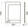 Доска для моек OMOIKIRI CB-BASIC-380-WD