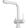 Комплект смеситель + фильтр OMOIKIRI NAGANO-WH-P + PURE DROP LITE