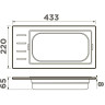 Контейнер OMOIKIRI DC-01-1-LG светлое золото