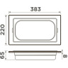 Контейнер OMOIKIRI DC-05-1-LG светлое золото