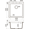 Мойка OMOIKIRI BOSEN 47A-WH Artceramic/белый