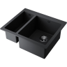 Мойка OMOIKIRI BOSEN 59-2-BL Tetogranit/черный