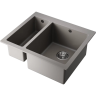Мойка OMOIKIRI BOSEN 59-2-GR Tetogranit/leningrad grey