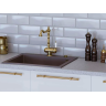Мойка OMOIKIRI BOSEN 61A-MO Artceramic/мокко