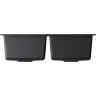 Мойка OMOIKIRI BOSEN 80-2-BL Tetogranit/черный