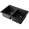 Мойка OMOIKIRI BOSEN 80-2-BL Tetogranit/черный