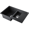 Мойка OMOIKIRI DAISEN 78-2T-BL Tetogranit/черный