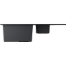 Мойка OMOIKIRI DAISEN 78-2T-BL Tetogranit/черный