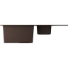 Мойка OMOIKIRI DAISEN 78-2T-DC Tetogranit/темный шоколад