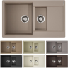 Мойка OMOIKIRI DAISEN-86-2-CA Artgranit/карамель