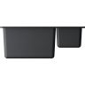 Мойка OMOIKIRI KATA 55-2-U-BL Artgranit/черный