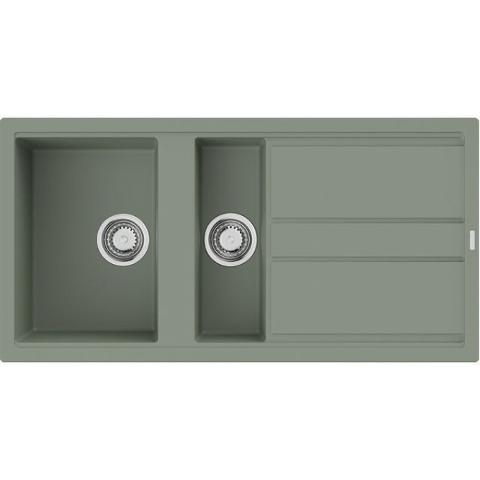 Мойка OMOIKIRI KITAGAWA 100-2-WG Artceramic/wind green
