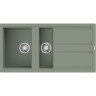 Мойка OMOIKIRI KITAGAWA 100-2-WG Artceramic/wind green