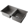 Мойка OMOIKIRI KITAGAWA 83-2-U-GR Artceramic/leningrad grey
