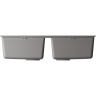 Мойка OMOIKIRI KITAGAWA 83-2-U-GR Artceramic/leningrad grey