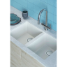 Мойка OMOIKIRI KITAGAWA 83-2-U-WG Artceramic/wind green