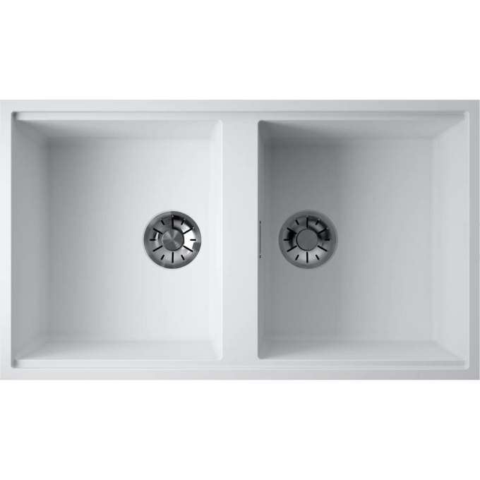 Мойка OMOIKIRI KITAGAWA 83-2-U-WH Artceramic/белый