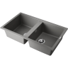 Мойка OMOIKIRI KITAGAWA 86-2-GR Artceramic/Leningrad grey