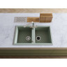 Мойка OMOIKIRI KITAGAWA 86-2-WG Artceramic/wind green