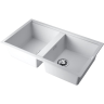 Мойка OMOIKIRI KITAGAWA 86-2-WH Artceramic/белый
