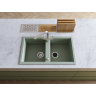 Мойка OMOIKIRI KITAGAWA 86-2-WH Artceramic/белый