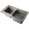 Мойка OMOIKIRI MARU 86-2-GR Tetogranitleningrad grey