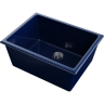 Мойка OMOIKIRI OKINOSHIMA 61-U/I-IB GLOSSY ART COLLECTION Natceramic/indigo blue