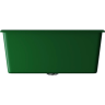 Мойка OMOIKIRI OKINOSHIMA 61-U/I RG-GLOSSY ART COLLECTION Natceramic/royal green