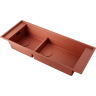 Мойка OMOIKIRI SINTESI PRO 114-2-U/I-CN Artceramic/canyon
