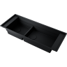 Мойка OMOIKIRI SINTESI PRO 114-2-U/I-GB Artceramic/графит
