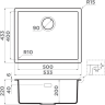 Мойка OMOIKIRI YAMAKAWA 55T INTEGRA-WH Tetogranit/белый