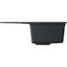 Мойка OMOIKIRI YORU 64-BL Side Artgranit/черный
