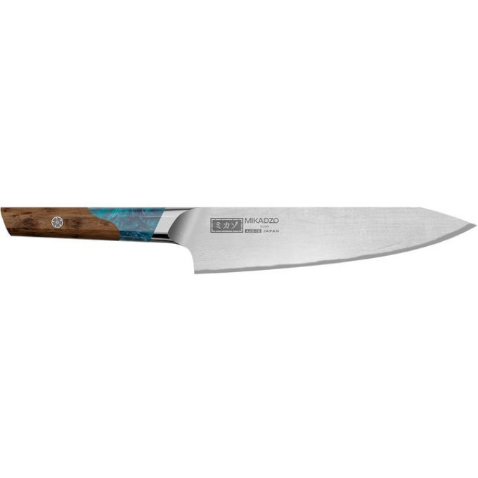 Нож шеф OMOIKIRI DAMASCUS KUON