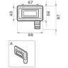 Перелив для моек OMOIKIRI ARTCERAMIC OV-1-ARTC GM (4956722)