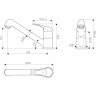 Смеситель OMOIKIRI TATEYAMA-S-GB графит