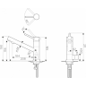Смеситель OMOIKIRI Tonami-GB графит